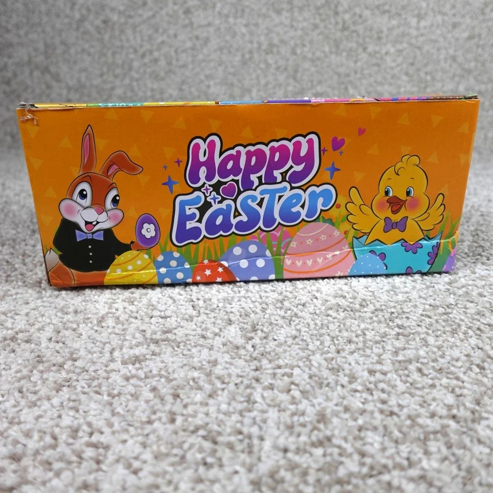 24 Pack‎ Easter Egg Fillers with Metal Brain Teaser Puzzles Multi Color Eggs